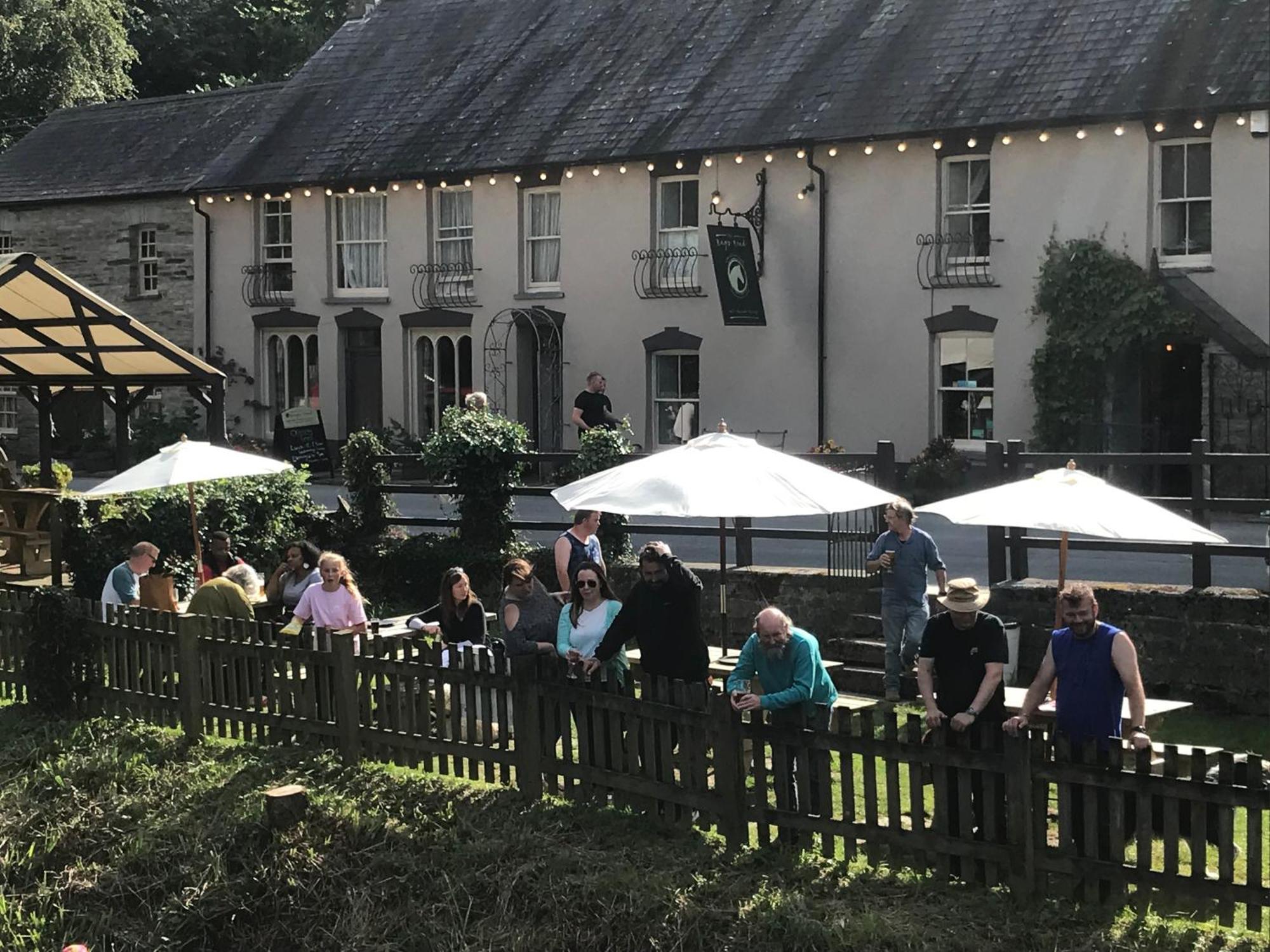The Nags Head Inn Abercych Exteriér fotografie
